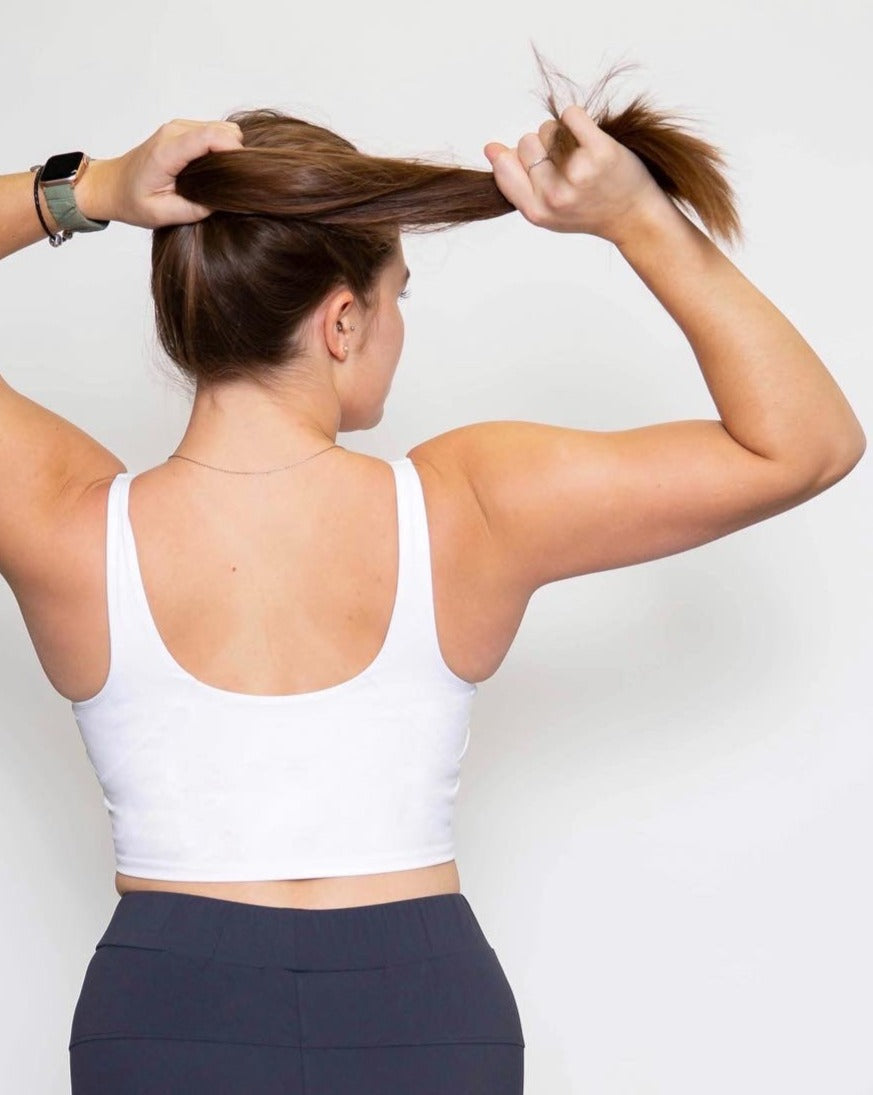 Sarah Crop | Built in Bra*