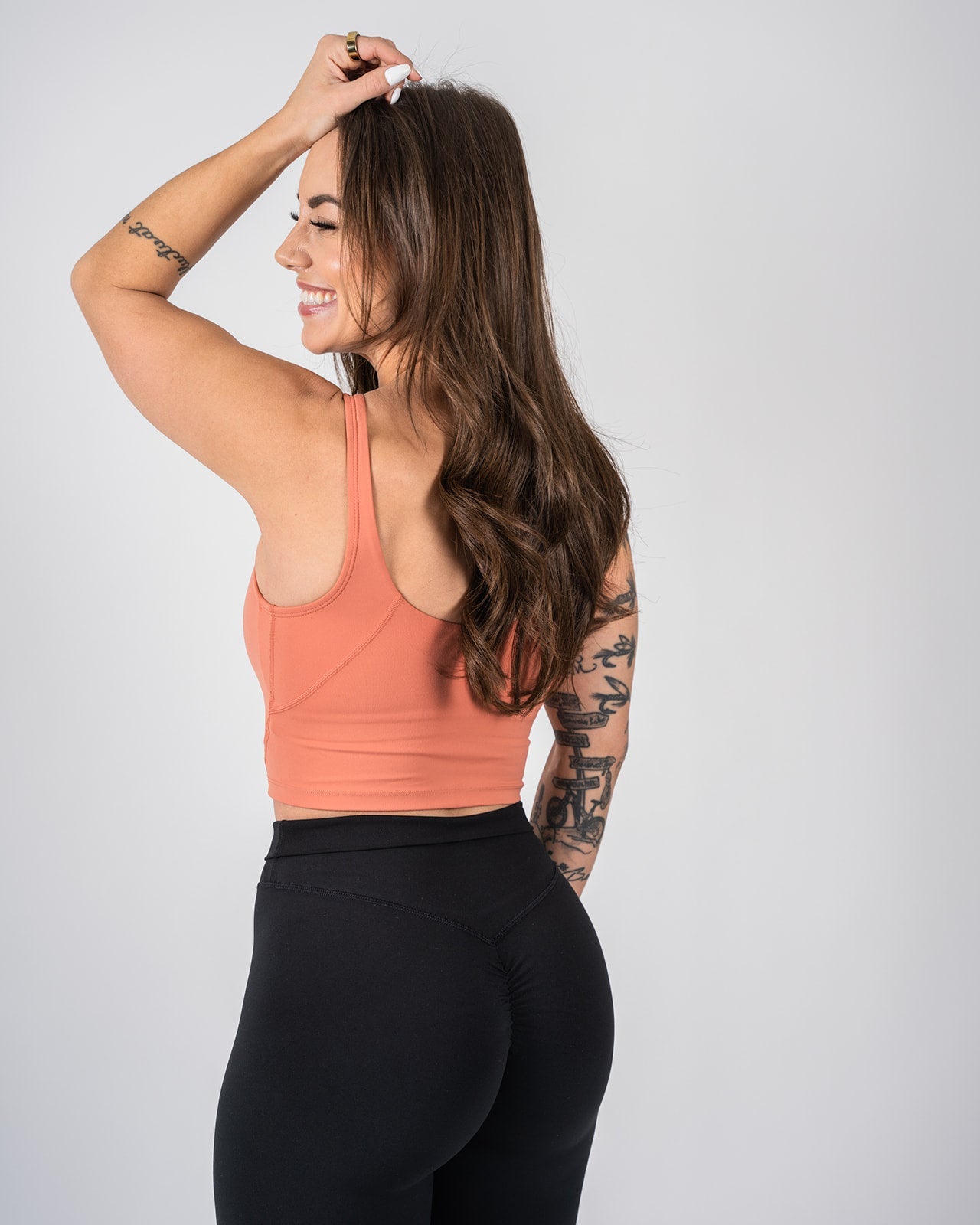 Sarah Crop | Built in Bra*