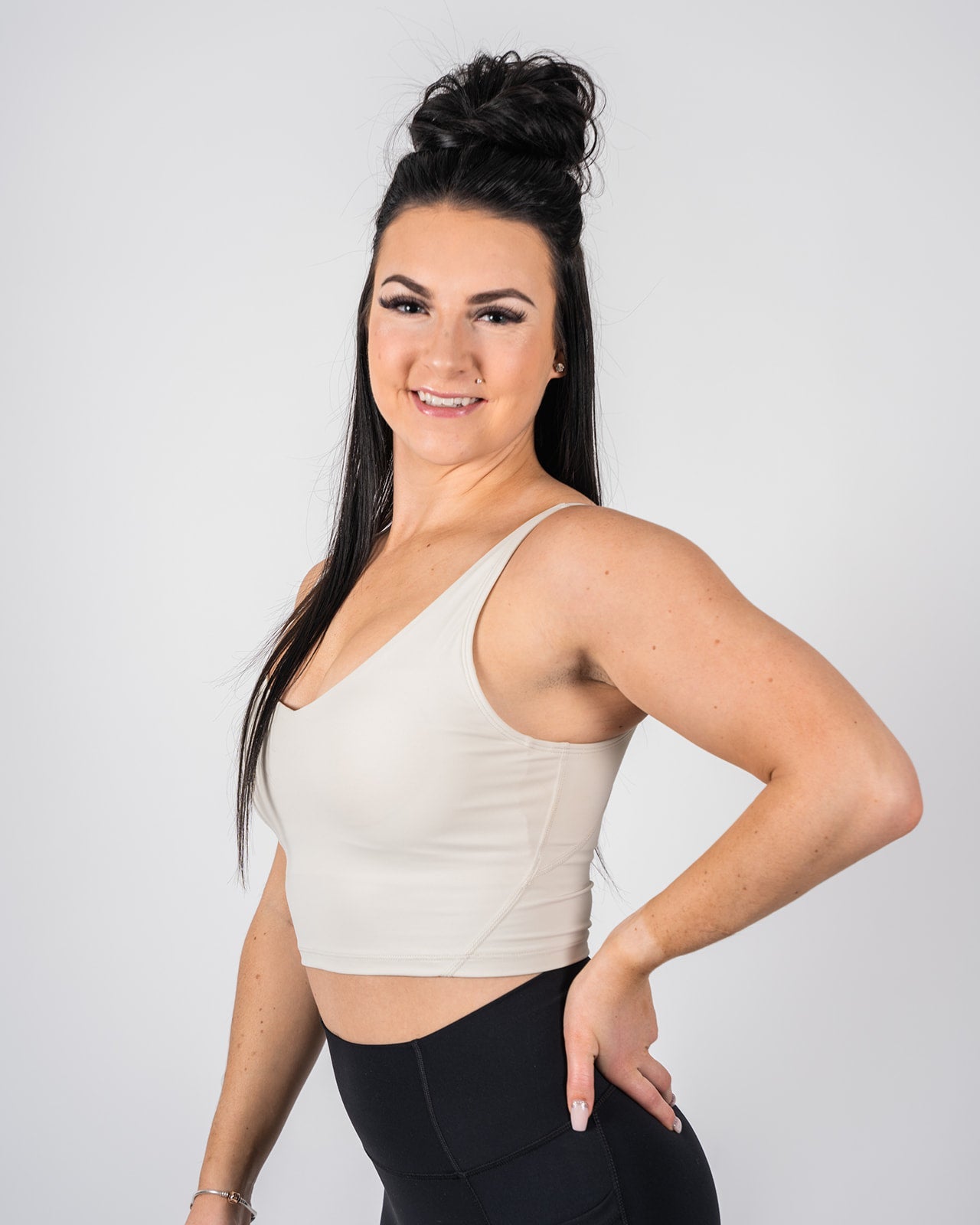 Sarah Crop | Built in Bra*
