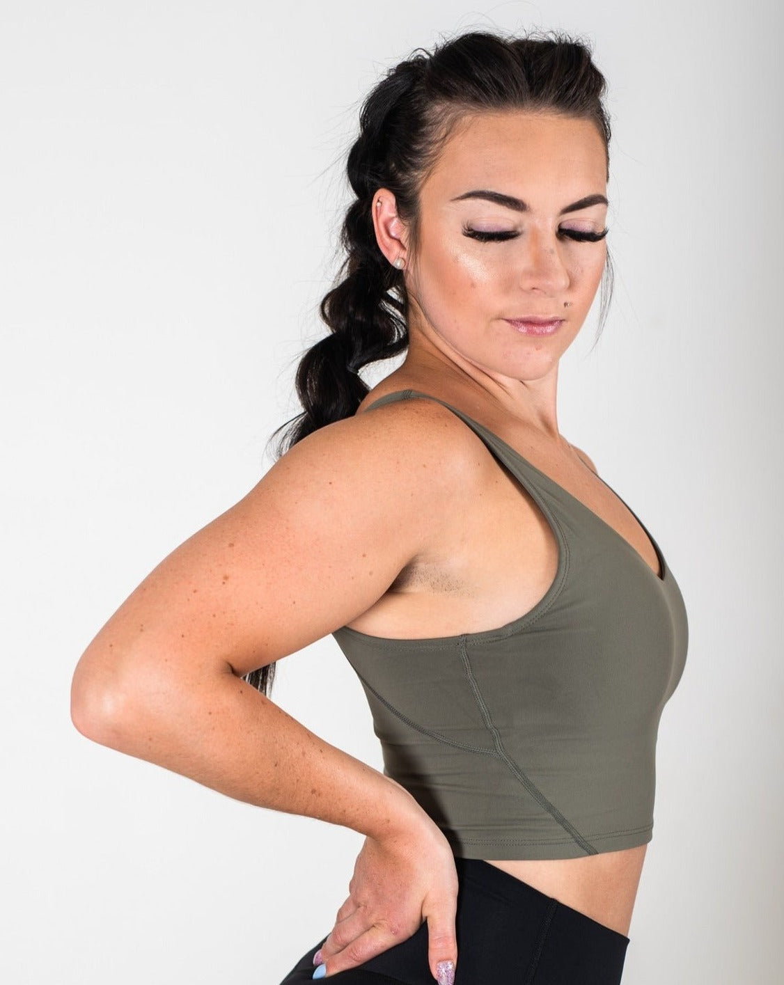 Sarah Crop | Built in Bra*