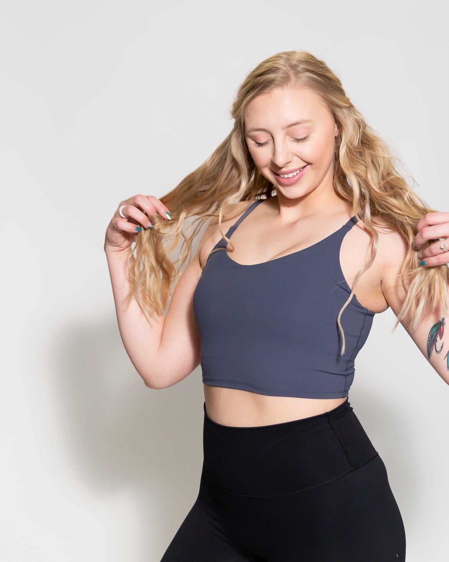 Nicole Crop | Built in Bra