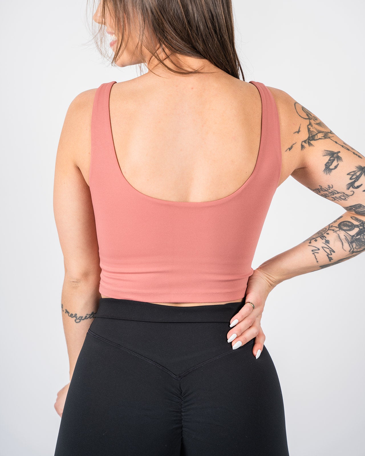 Club Crop | Built in Bra