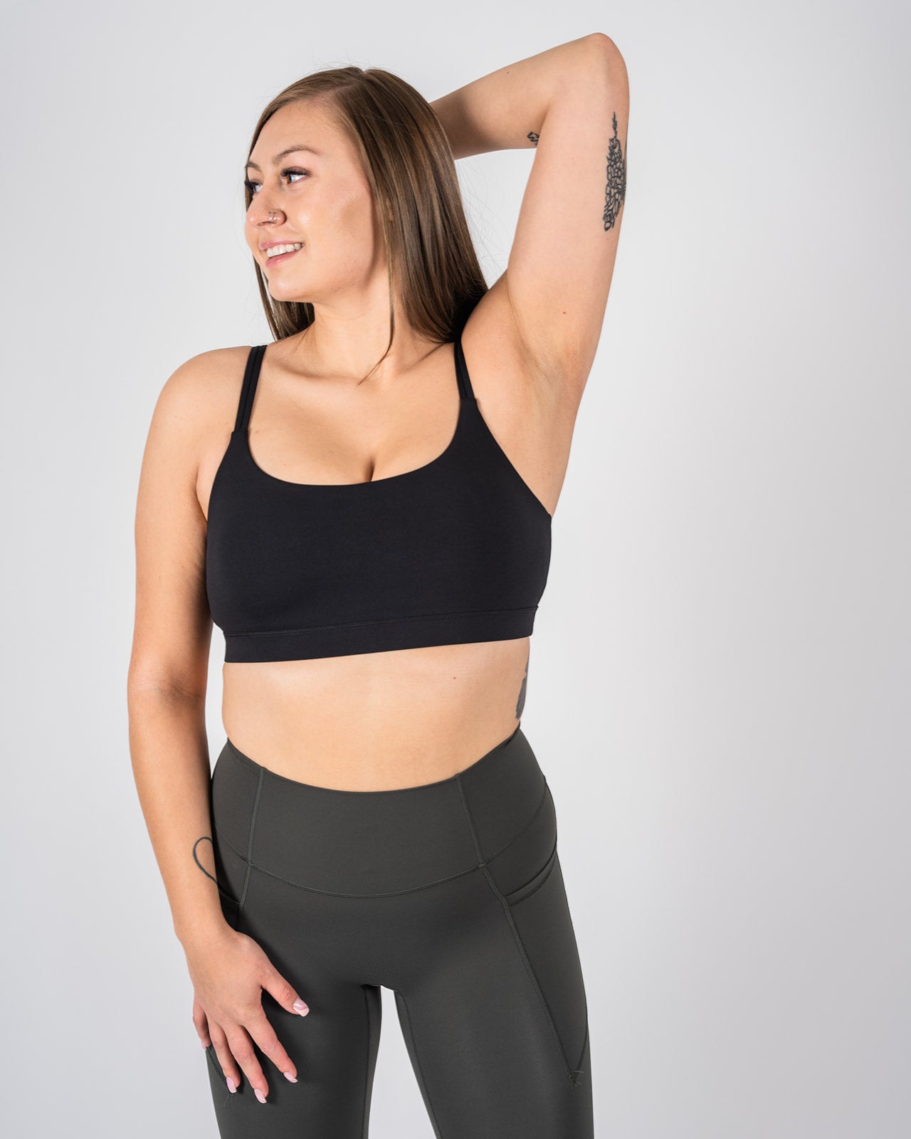 Carly Halter  Built in Bra – Myles Fitness