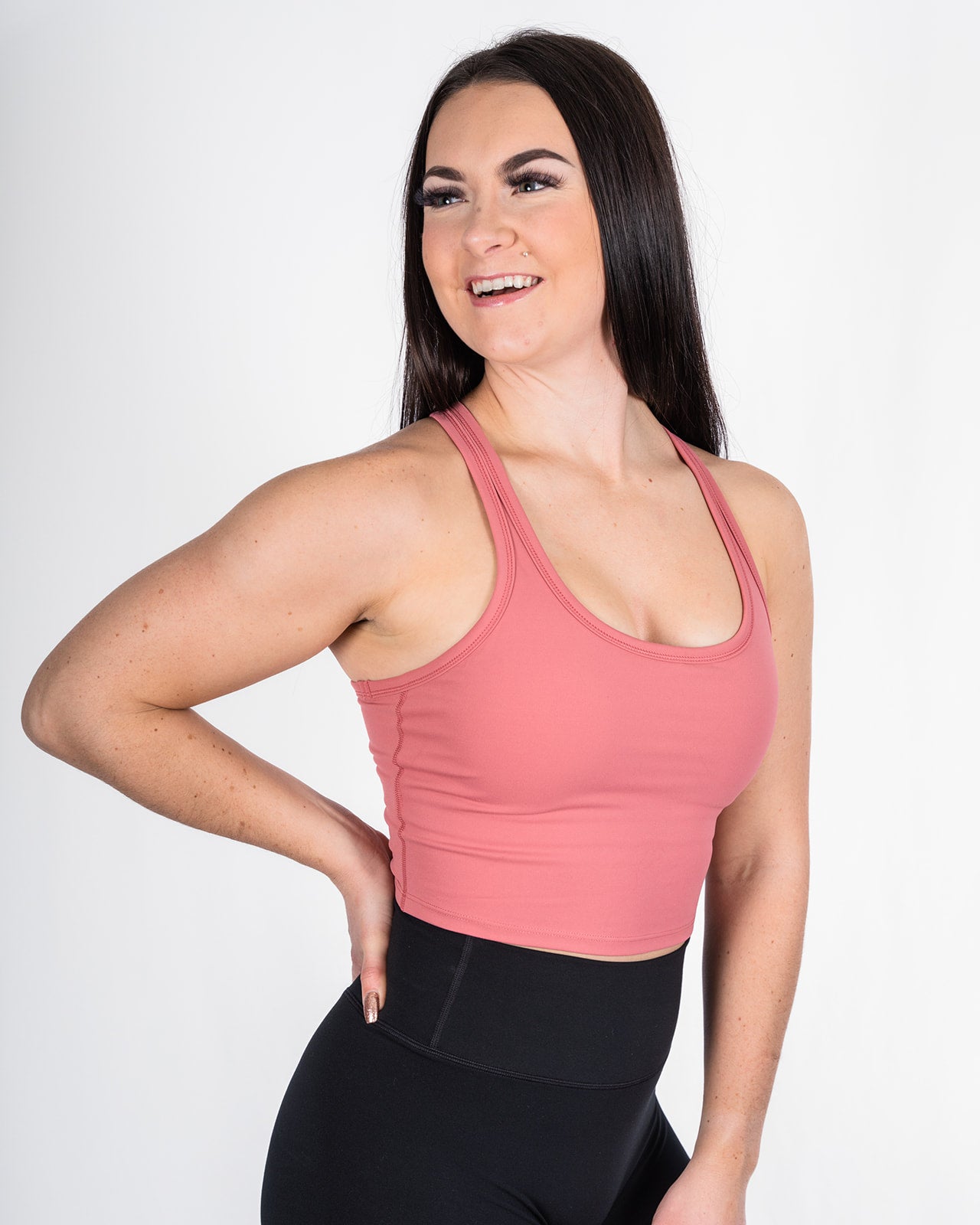 Tam Tank  With Built in Bra – Myles Fitness